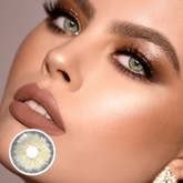 Lentes de contacto de color gris ámbar Cyrene